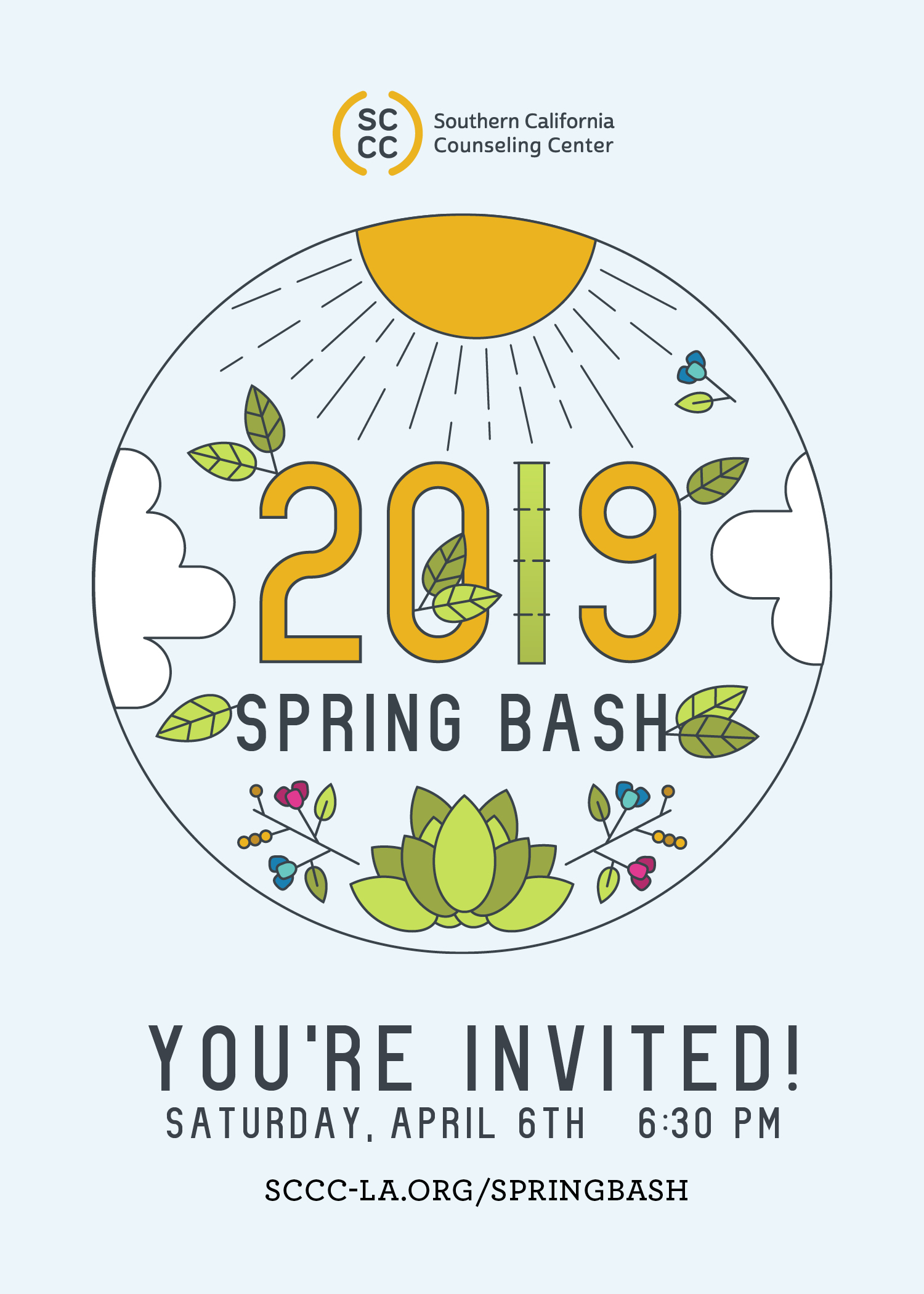 Southern California Counseling Center Tickets to SCCC’s SPRING BASH